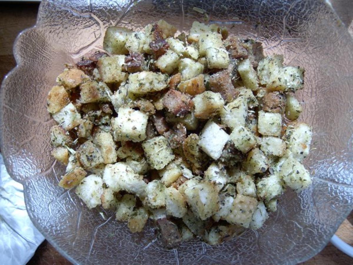 Salat- und Suppencroutons - Rezept
