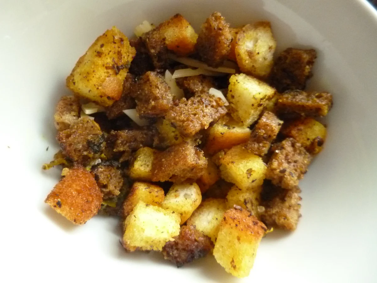 Salat- und Suppencroutons - Rezept - Bild Nr. 6