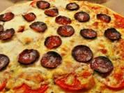 Pizza Salami - Rezept
