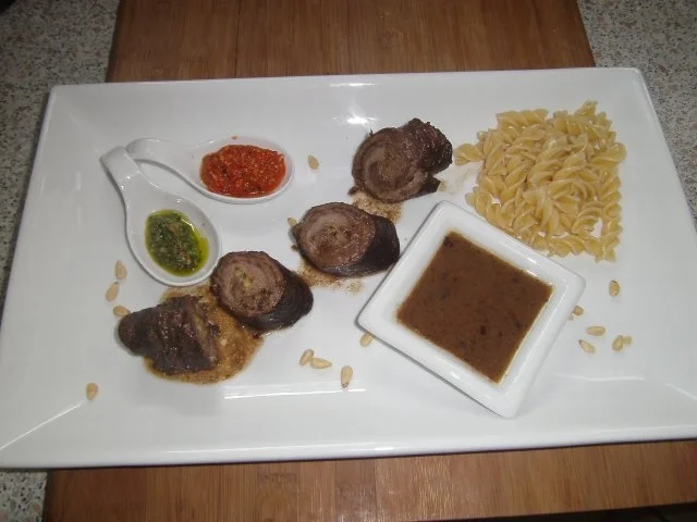 Rinderroulade mit Kalbsbrät - Rezept - Bild Nr. 8