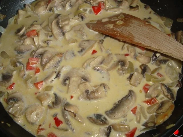 Hähnchen-Champignon-Schnitzel - Rezept - Bild Nr. 5
