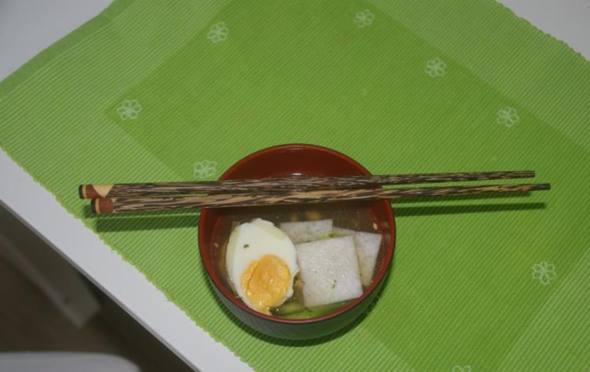Japanische Nori-Ei Suppe - Rezept - Bild Nr. 2