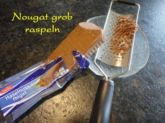 Rezept: Karamell-Nougat-Krokant Eis Bild Nr. 3 Karamell-Nougat-Krokant Eis - Rezept - Bild Nr. 3