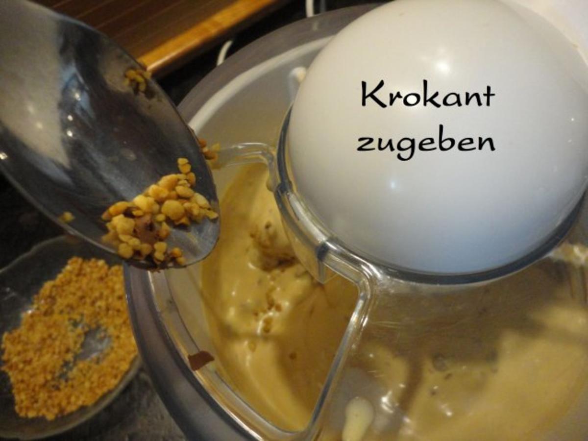 Karamell-Nougat-Krokant Eis - Rezept - Bild Nr. 11