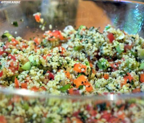 Bachsaibling auf Tabouleh - Rezept mit Bild - kochbar.de