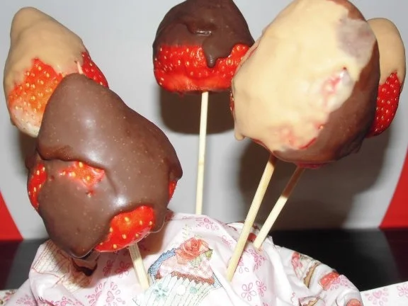 Rezept: Erdbeer Lolly Erdbeer Lolly - Rezept