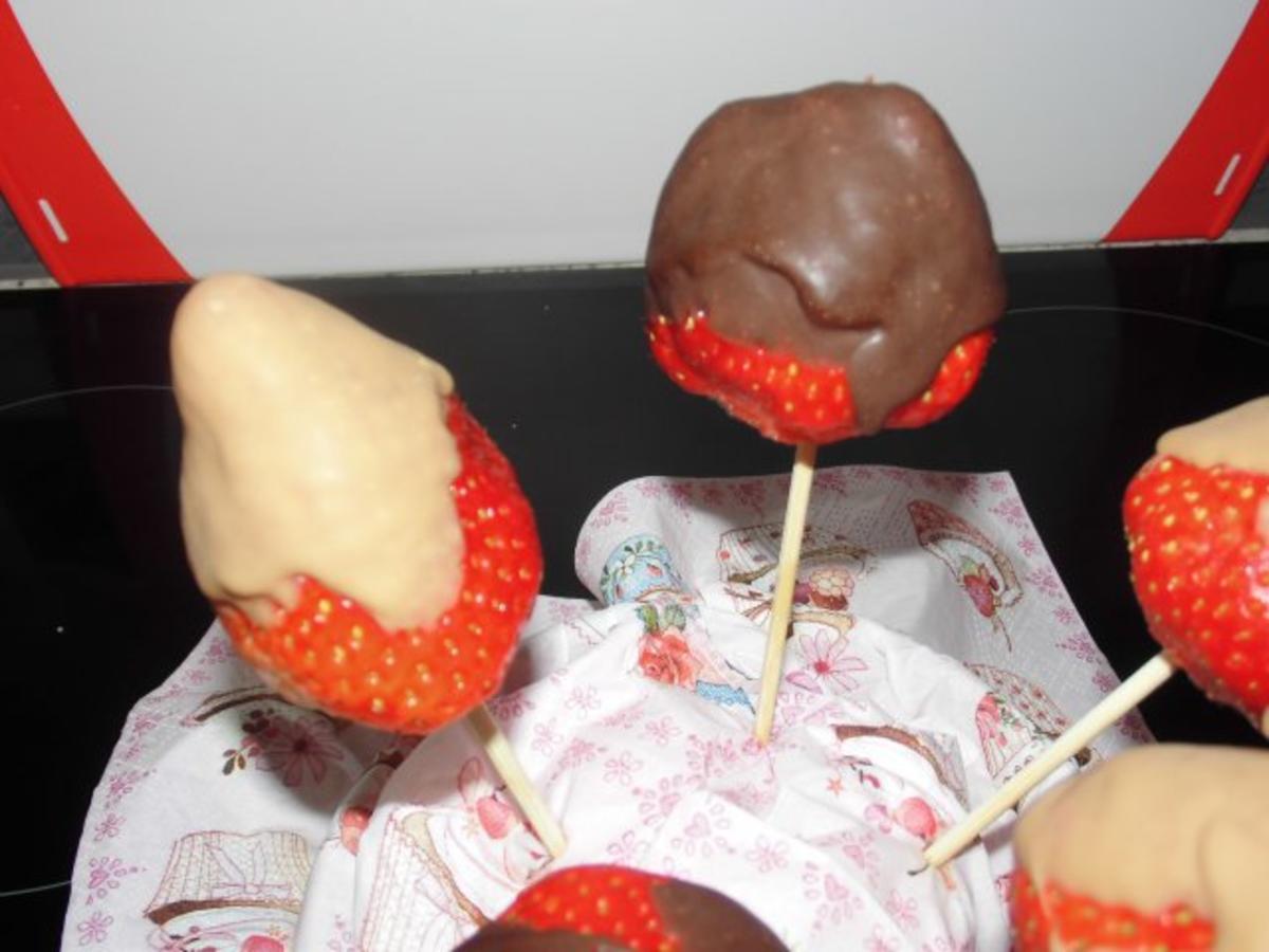 Erdbeer Lolly - Rezept - Bild Nr. 3