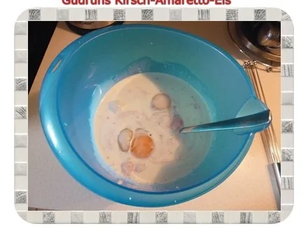 Rezept: Eis: Kirsch-Amaretto-Eis Bild Nr. 5 Eis: Kirsch-Amaretto-Eis - Rezept - Bild Nr. 5