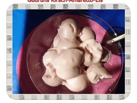 Rezept: Eis: Kirsch-Amaretto-Eis Bild Nr. 14 Eis: Kirsch-Amaretto-Eis - Rezept - Bild Nr. 14