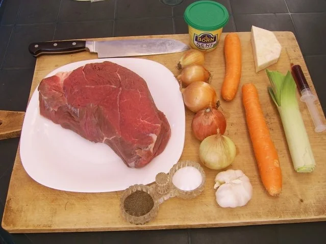 Rezept: Burgunderbraten flambiert Bild Nr. 2 Burgunderbraten flambiert - Rezept - Bild Nr. 2