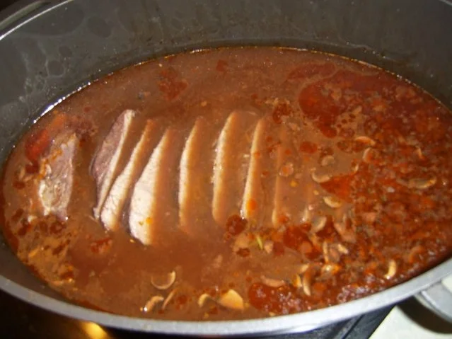 Rezept: Burgunderbraten flambiert Bild Nr. 10 Burgunderbraten flambiert - Rezept - Bild Nr. 10