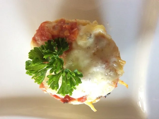 Spaghettinester in Muffinförmchen - Rezept