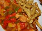 Currywurstgulasch - Rezept
