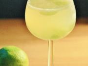 Bowle: Limetten-Ginger Ale-Bowle mit Weintrauben - Rezept