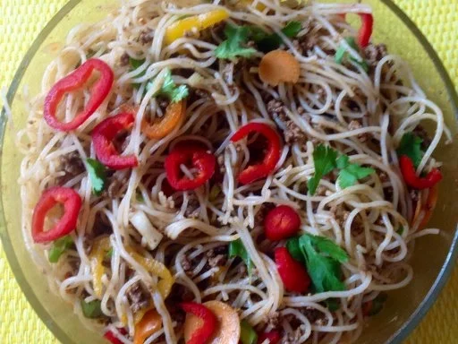 Reisnudelsalat - Rezept