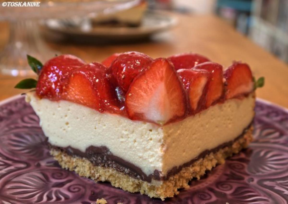 Strawberry-Cheesecake - Rezept Durch toskanine