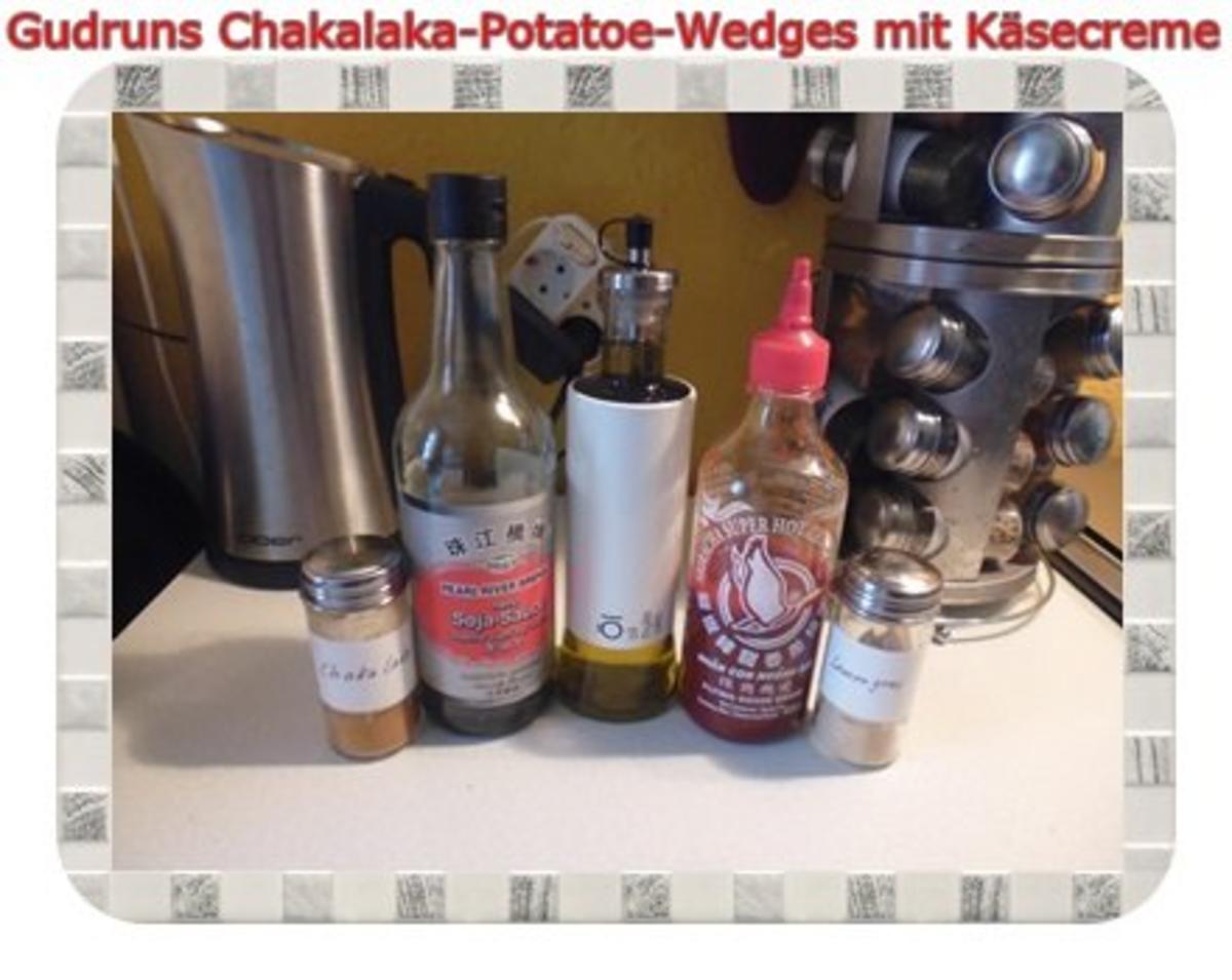 Kartoffeln: Chakalaka Potatoe-Wedges mit Käsedipp - Rezept - Bild Nr. 4