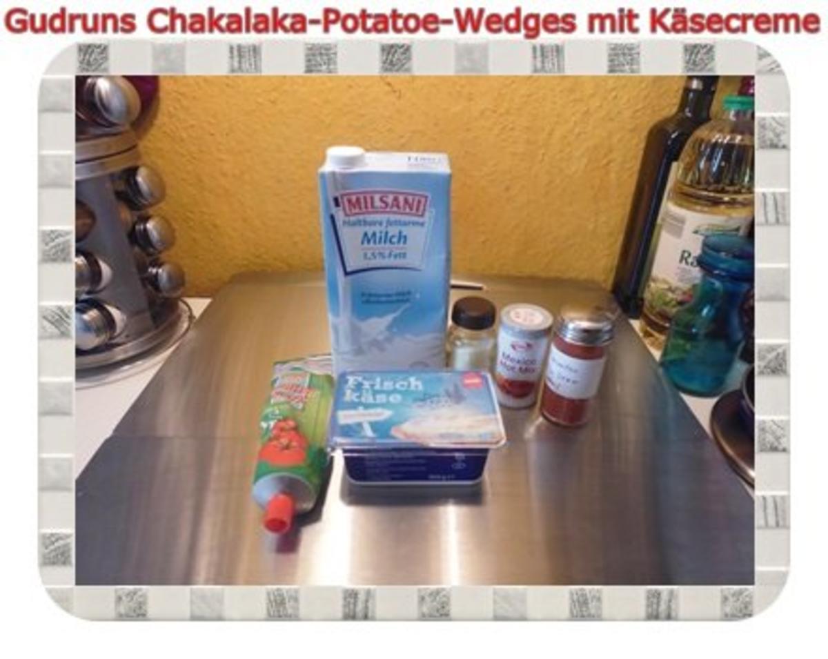 Kartoffeln: Chakalaka Potatoe-Wedges mit Käsedipp - Rezept - Bild Nr. 9