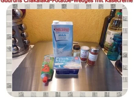 Rezept: Kartoffeln: Chakalaka Potatoe-Wedges mit Käsedipp Bild Nr. 9 Kartoffeln: Chakalaka Potatoe-Wedges mit Käsedipp - Rezept - Bild Nr. 9