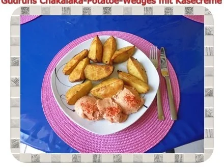 Rezept: Kartoffeln: Chakalaka Potatoe-Wedges mit Käsedipp Bild Nr. 13 Kartoffeln: Chakalaka Potatoe-Wedges mit Käsedipp - Rezept - Bild Nr. 13