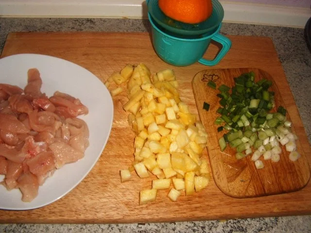 Hähnchen scharf und fruchtig - Rezept - Bild Nr. 3