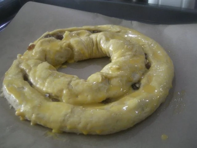 Rezept: Kopenhagener Kranzkuchen Bild Nr. 2 Kopenhagener Kranzkuchen - Rezept - Bild Nr. 2