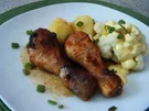 Hähnchenunterschenkel süß und scharf - Rezept