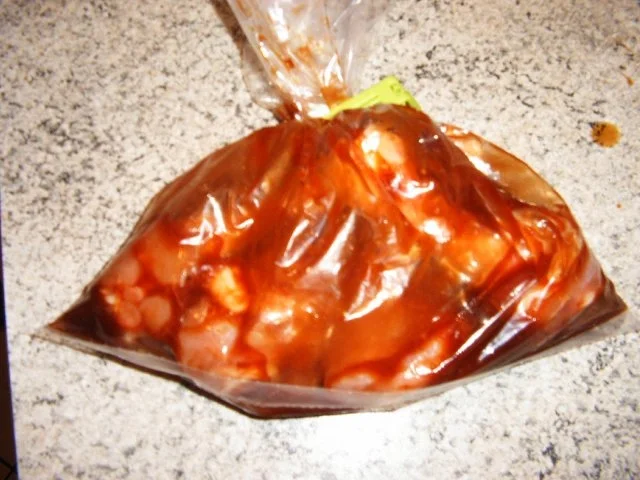 Hähnchenunterschenkel süß und scharf - Rezept - Bild Nr. 4