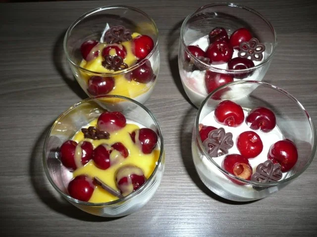 Rezept: Kirsch - Dessert ! Kirsch - Dessert ! - Rezept