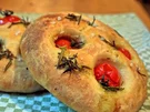 Tomaten-Rosmarin-Focaccia - Rezept