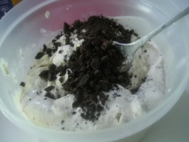 Vanille-Oreo-Keks-Eis - Rezept - Bild Nr. 2