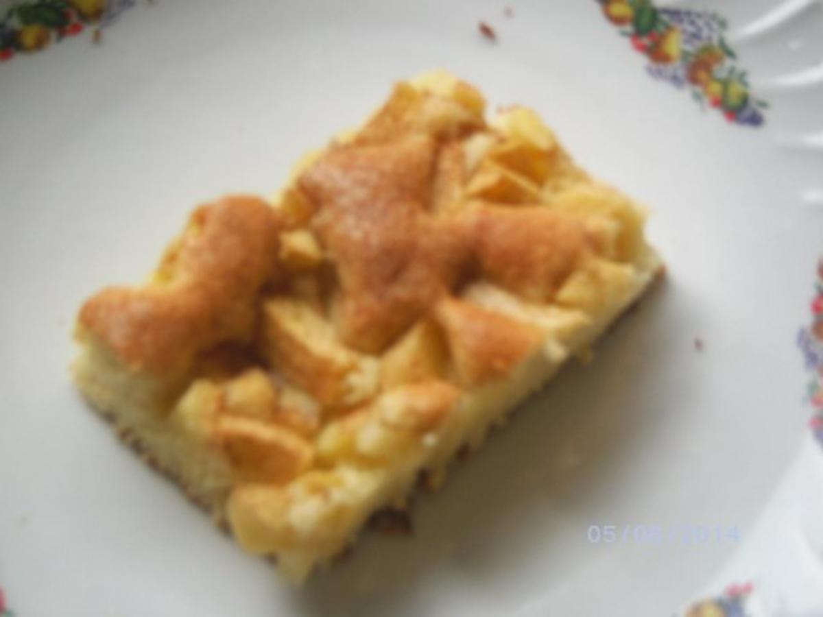 Bilder für Blitzkuchen mit Äpfeln - Rezept