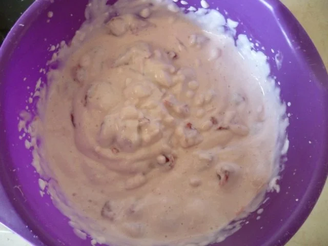 Eis - Erdbeer-Kokos-Eis mit Pistaziennote - Rezept - Bild Nr. 3