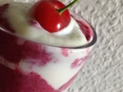 Brombeer-Quark-Joguhrt Dessert - Rezept