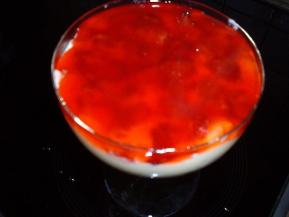 vanillepudding mit erdbeeren - Rezept - Bild Nr. 2