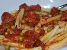 Casarecce mit Salsiccia-Sauce - Rezept