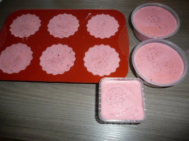 Rezept: Erdbeer - Kirsch - Eis Erdbeer - Kirsch - Eis - Rezept