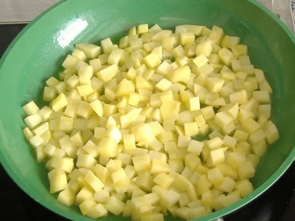 Tortilla mit Spargel,Kartoffeln und Basilikum - Rezept - Bild Nr. 2