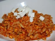 Marokkanische Hähnchen-Nudel-Pfanne - Rezept