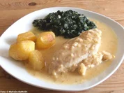 Hähnchenbrustfilet mit Weißweinsoße - Rezept