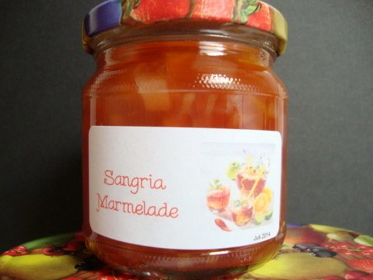 Bilder für Sangria Marmelade - Rezept