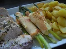 Spargel-Weißbrot-Päckchen - Rezept