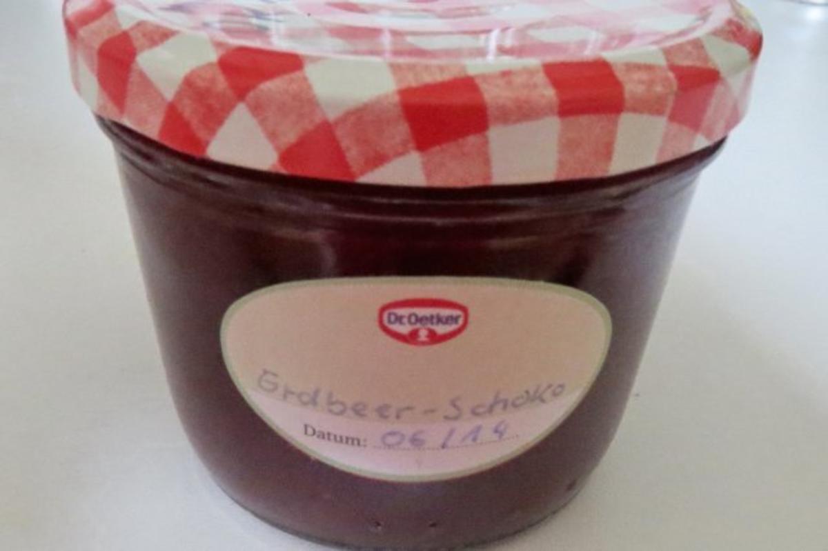 Einmachen: Erdbeer-Schokoladen-Marmelade - Rezept - Bild Nr. 2