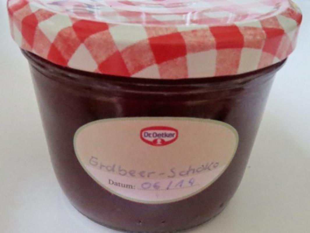 Einmachen: Erdbeer Schokoladen Marmelade - einfach - von rainbow3 Einmachen: Erdbeer Schokoladen Marmelade - einfach - von rainbow3