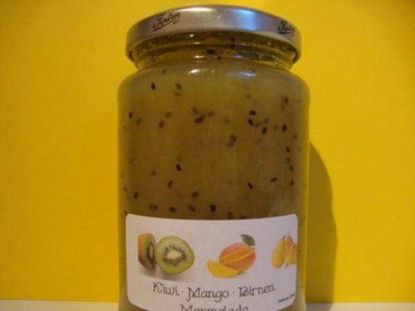 Kiwi Mango Birnen Marmelade - einfach - von digger56