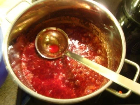 Himbeer-Schokogelee mit Rum - Rezept - Bild Nr. 3