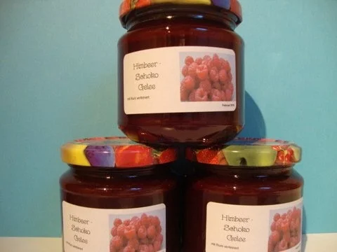 Himbeer-Schokogelee mit Rum - Rezept - Bild Nr. 6