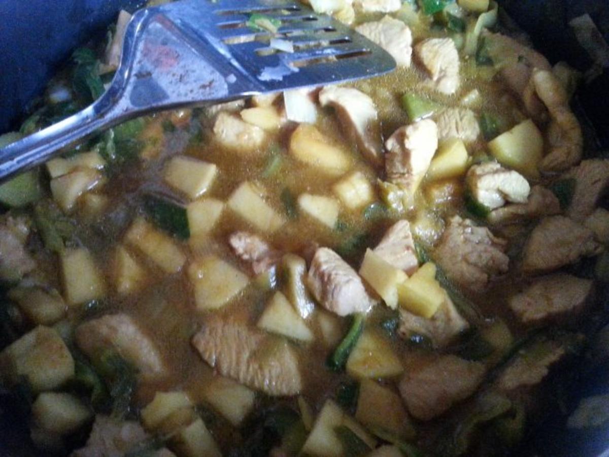 Curry mit Äpfeln - Rezept