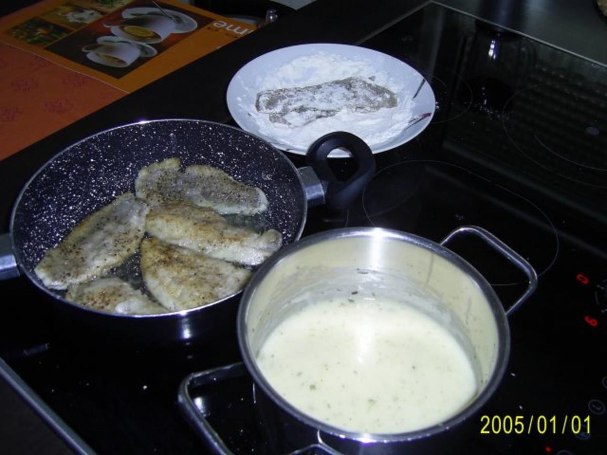 Fisch: Dorschfilet mit Kartoffelecken - schnell &amp; einfach - 259 kcal/100g