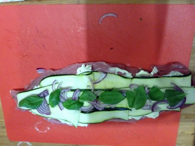 Rezept: Bruncchinilet auf Ofengemüse Bild Nr. 3 Bruncchinilet auf Ofengemüse - Rezept - Bild Nr. 3